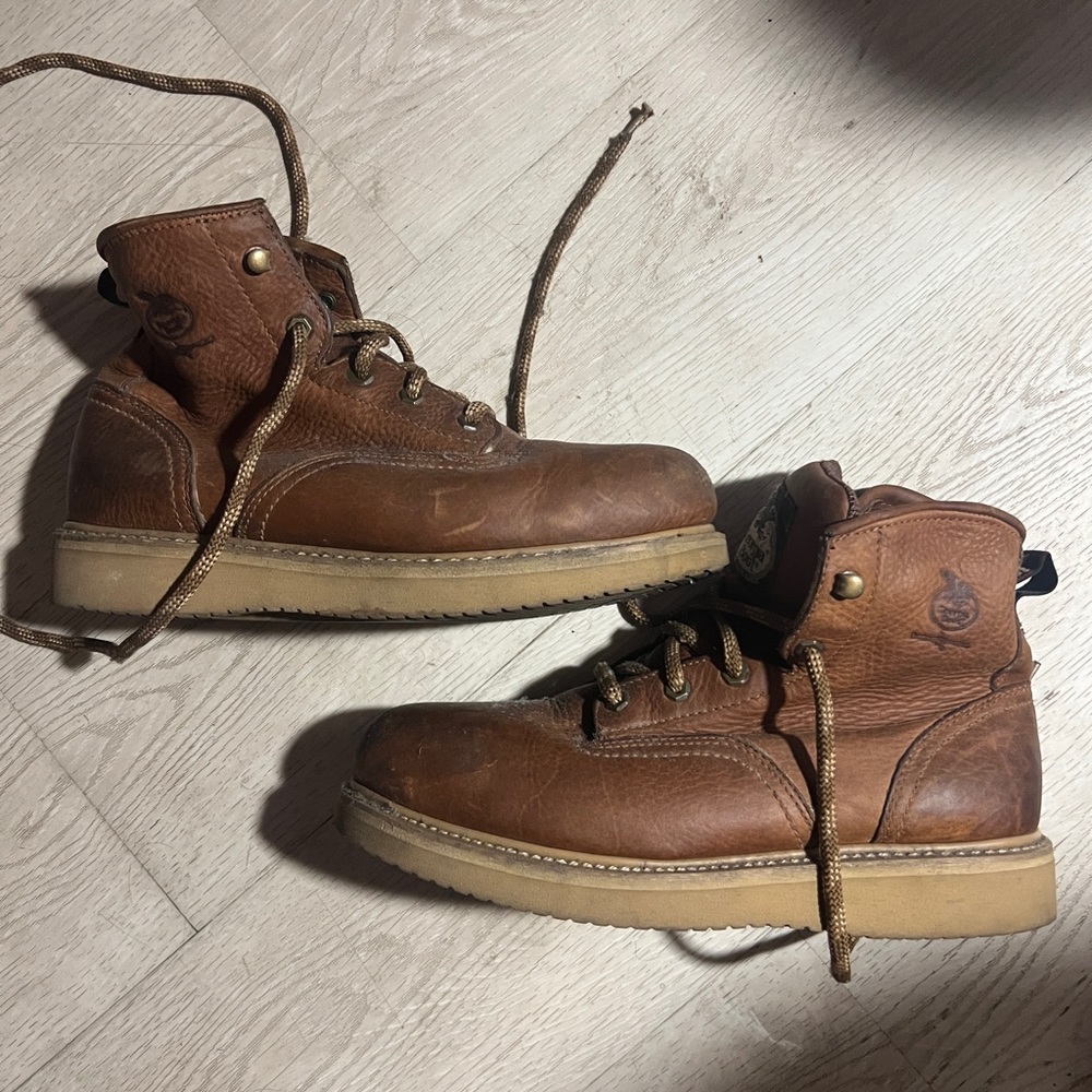 Georgia Wedge Work Boot size 10.5 Wide